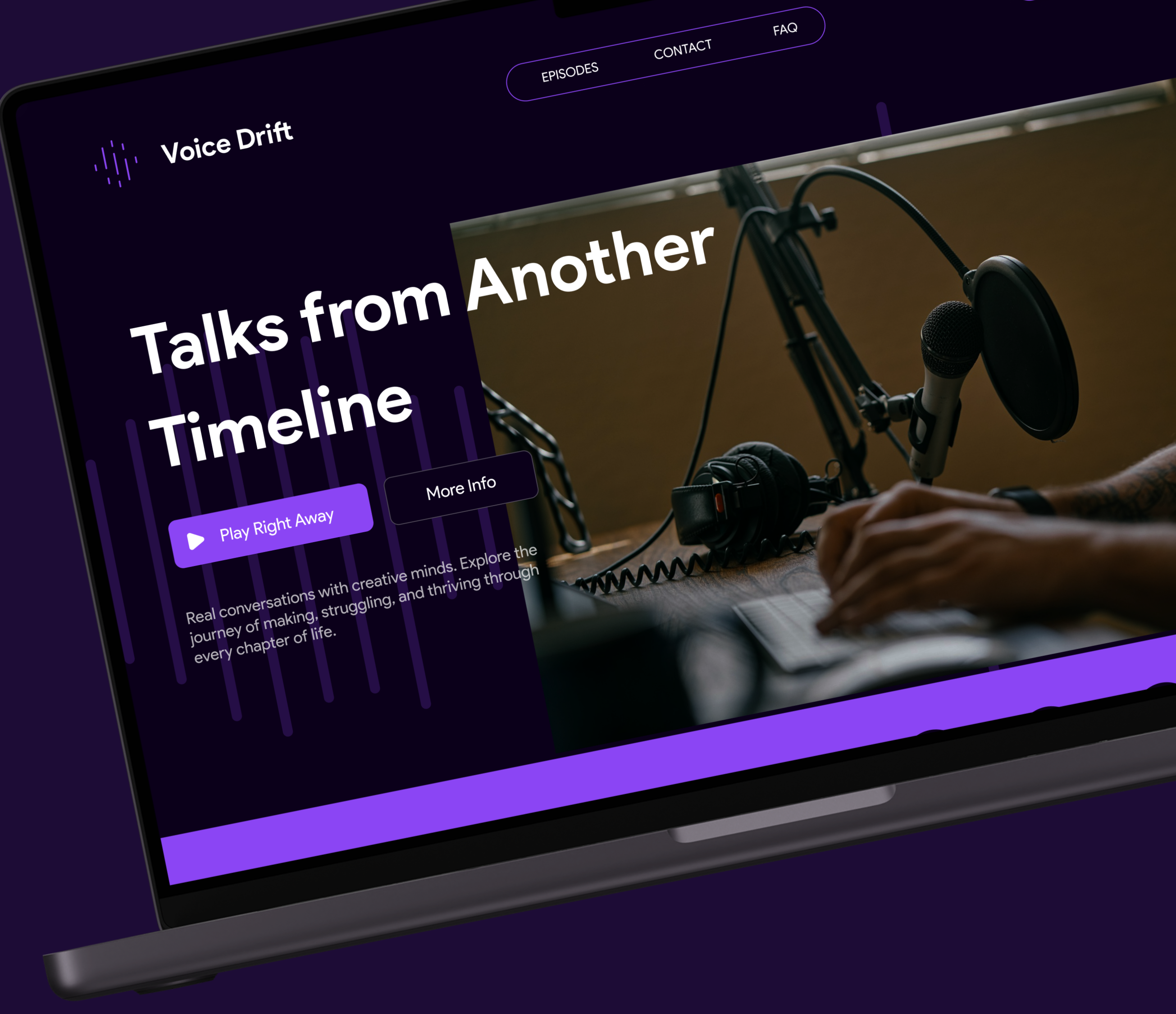 Podcast Website Design